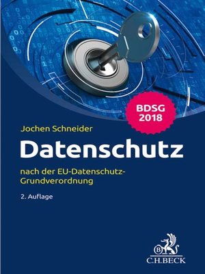 cover image of Datenschutz
